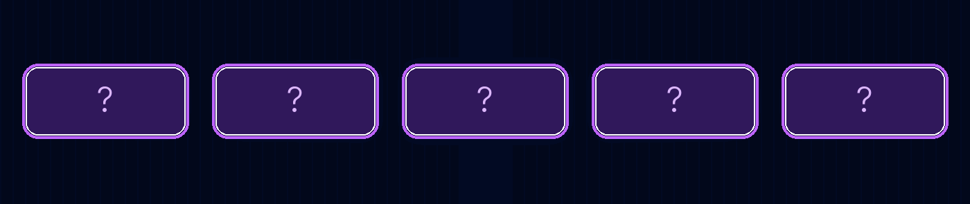 Animated diffusion token row moving from unknown tokens to a complete sentence